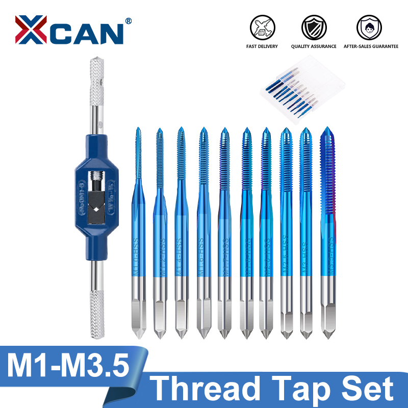 XCAN 스레드 탭 10pcs M1-M3.5 HSS 미 - Cnc Router Bit 리뷰 및 가격