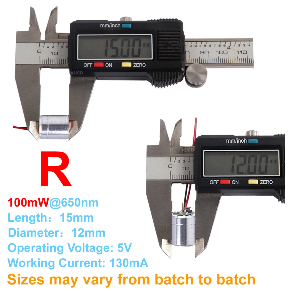 Φ12x15mm DC 5V 레드-100mW 그린-50m - Industrial Blue Laser 리뷰 및 가격