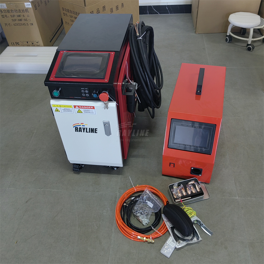 CE 휴대용 4 in 1 레이저 용접기 휴대용 광섬유  - Industrial Laser Welding Tool 리뷰 및 가격