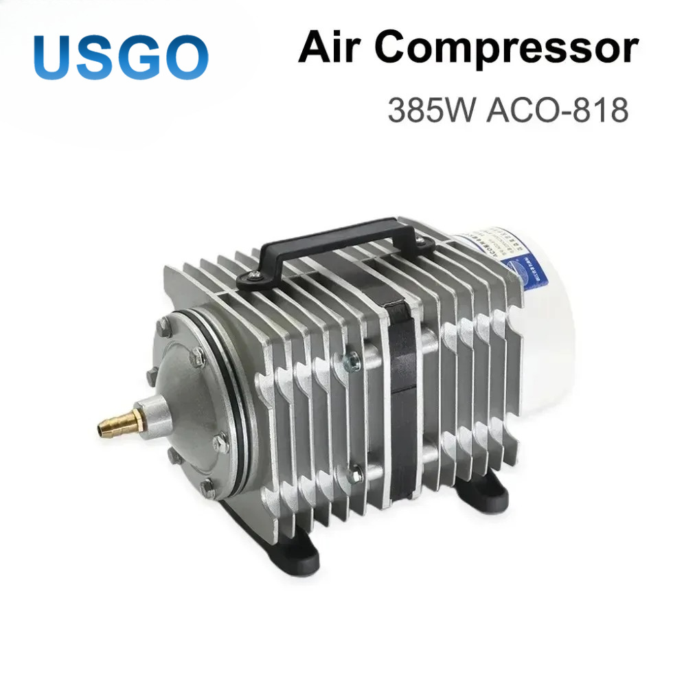 USGO ACO-818 385W 전자기 공기 압축기 펌 - Air Assist Pump Laser 리뷰 및 가격