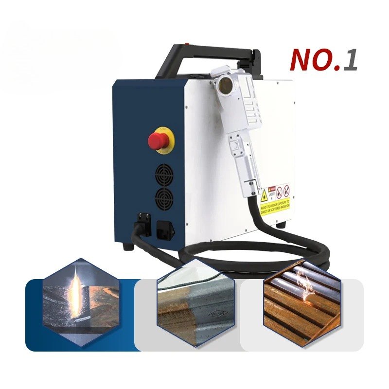 새로운 100w 휴대용 미니 펄스 광섬유 레이저 세척기 - Portable Laser Rust Removal 리뷰 및 가격