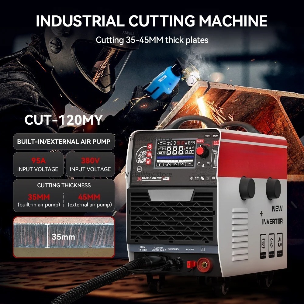 CUT 120 380V CNC 내장 펌프 컴프레서 MM - Cnc Plasma Cutter 리뷰 및 가격
