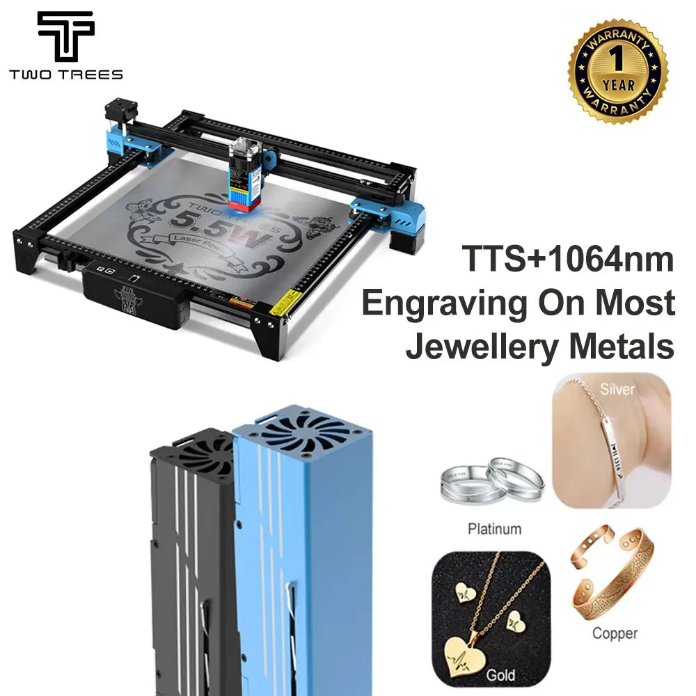 TWOTREES TTS-55 레이저 조각 기계 Wifi - Laser Marking Machine 리뷰 및 가격