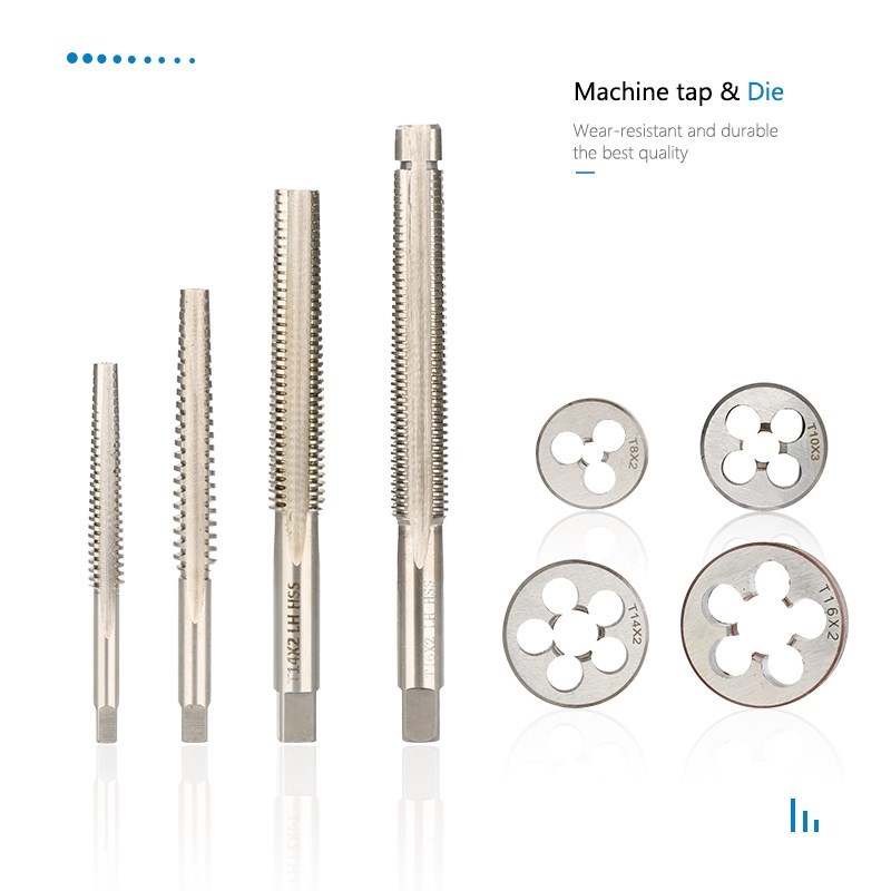 HSS 왼손 탭 및 다이 세트 TR8 TR10 TR12 - Cnc Router Bit 리뷰 및 가격