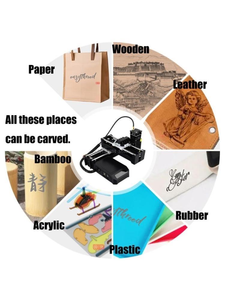 레이저 조각 기계 0.5W 소형 미니 항목 USB 블루 - Acrylic Cutting Machine 리뷰 및 가격