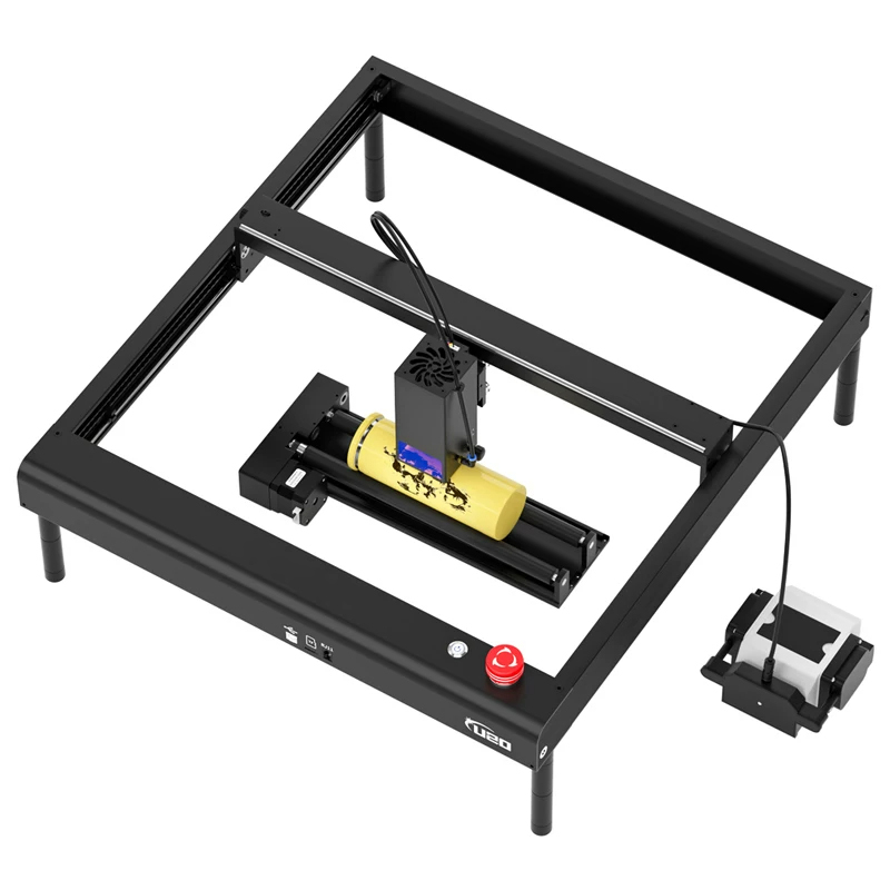 20W 레이저 조각기 U20 레이저 조각 및 절단기 눈 - Air Assist Pump Laser 리뷰 및 가격