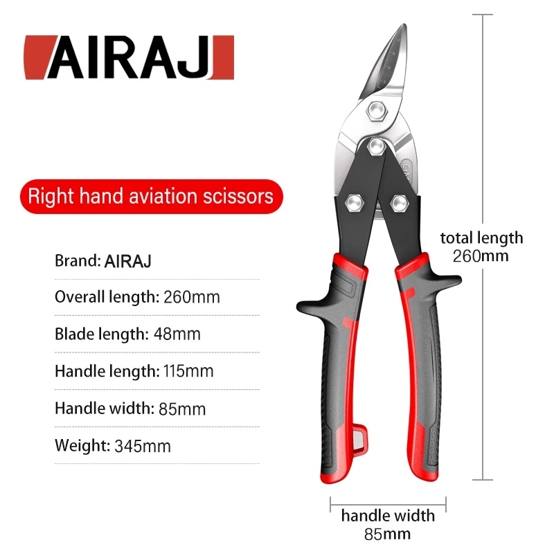 AIRAJ 항공 가위 주석 자르기 금속 시트 절단 자르 - Industrial Laser Drill 리뷰 및 가격